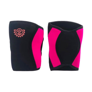 Wod Gear 7mm Knee Sleeves Black/Pink (Pair)