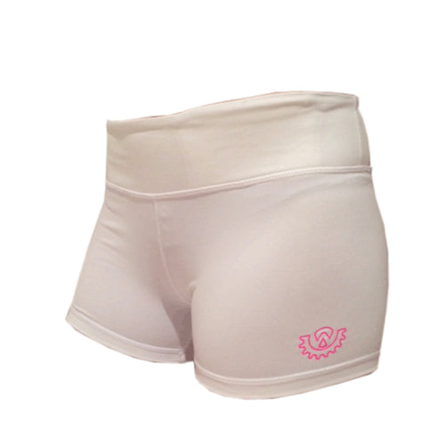 Wod Gear Ladies Wod Shorts White