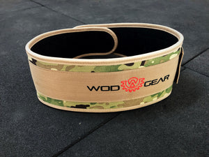 Wod Gear Nylon Weightlifting Belt Camo