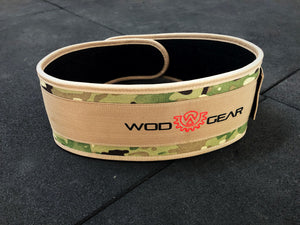 Wod Gear Nylon Weightlifting Belt Camo