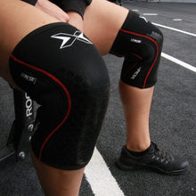 Picsil Hex Tech 5mm Knee Sleeves - Black/Red