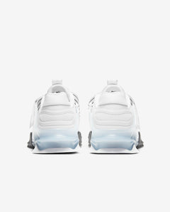 Nike Savaleos Unisex Weightlifting Shoes - White/Iron Grey/Laser Orange/Black