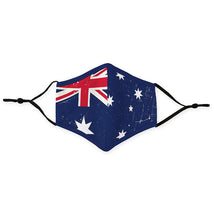 Face mask adult - Aussie flag
