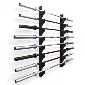 Wall Mounted Barbell Storage Rack (8 Barbells)