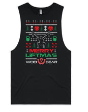 Wod Gear Merry Liftmas Mens Tank - Black