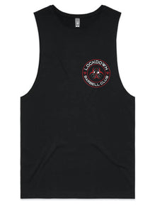 Lockdown Barbell Club Mens Tank Top - Black