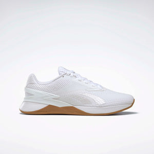 Reebok Nano X3 Women’s Trainers - White/Cold Grey/Gum