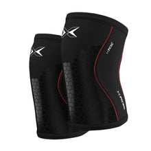 Picsil Hex Tech 5mm Knee Sleeves - Black/Red