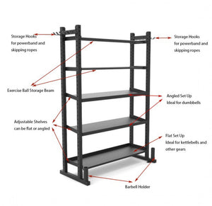 Modular 5 Tier Storage Rack