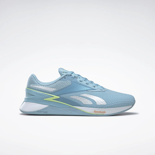 Reebok Nano X3 Women’s Trainers - Blue Pearl/Energy Glow/Peach