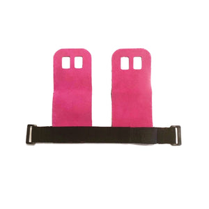 Morgan Leather Palm Grips - Pink