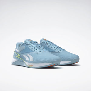 Reebok Nano X3 Women’s Trainers - Blue Pearl/Energy Glow/Peach