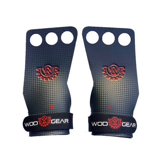 Wod Gear Carbon Grips 3 Finger