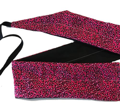 Always Stronger Wrist Wraps - Pink Leopard