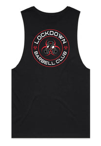 Lockdown Barbell Club Mens Tank Top - Black