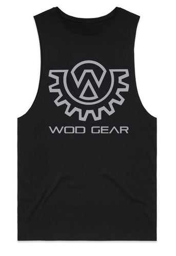 Wod Gear Men's Muscle Tank Black/Grey