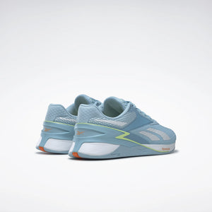 Reebok Nano X3 Women’s Trainers - Blue Pearl/Energy Glow/Peach