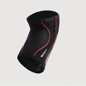 Picsil Hex Tech 7mm Knee Sleeves - Black/Red