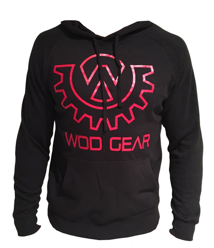 Wod Gear Hoody Black/Red