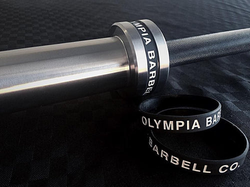 Olympia 20kg Competition Bearing Barbell Black/Chrome