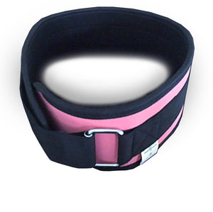Wod Gear Nylon Weightlifting Belt Pink