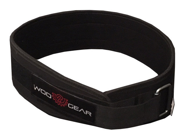Wod Gear Nylon Weightlifting Belt Black