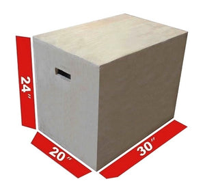 3 in 1 Wood Plyo Box