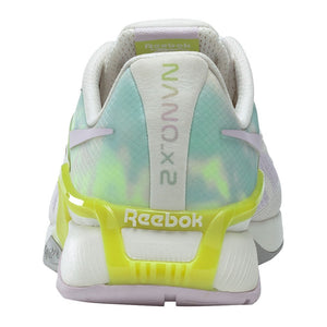 Reebok Nano X2 Women's Trainers - Chalk/Quartz Glow/Acid Yellow