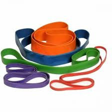 Resistance Band Set Red,Blue,Purple,Green,Orange